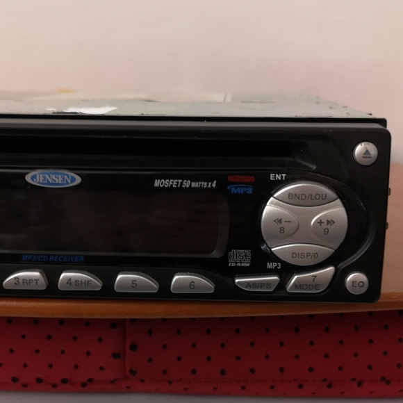 Jensen CD Car Stereo for Repair or Parts, Not Tested, Model MP5720 - Picture 3 of 7